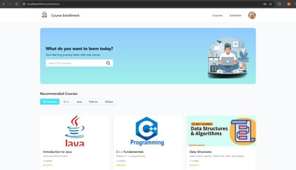 Course Enrollment System
